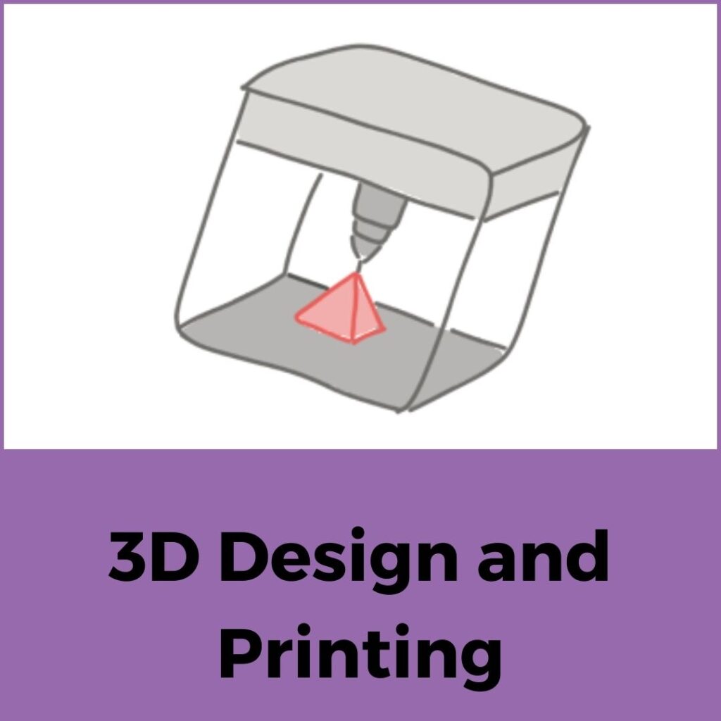 3D Design and Printing Just-in-time Resources category image