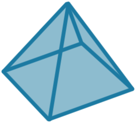 Illustration of a Square Pyramid